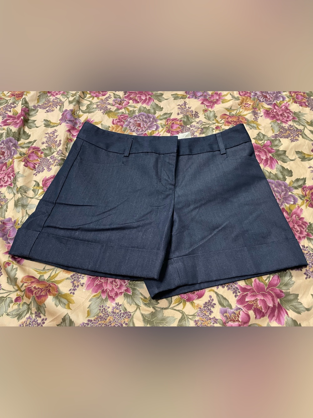 Express Navy Shorts Editor Style NWT Women’s Size OO
